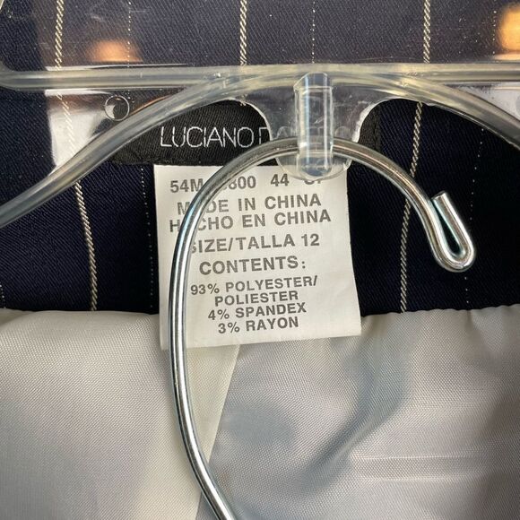 Luciano Dante Three Piece Matching Dress Jacket, Skirt and Pants EUC - Picture 3 of 12